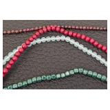 Stone Bead Strands - 23-Strand Lot of Mixed Natural Beads for Jewelry Making