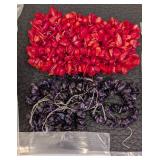 Stone Bead Strands - 23-Strand Lot of Mixed Natural Beads for Jewelry Making