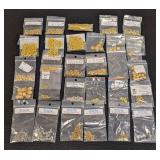 Bead Caps & Finishing Beads - 31 Packs Gold-Tone Jewelry Findings