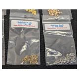 Bead Caps & Finishing Beads - 31 Packs Gold-Tone Jewelry Findings