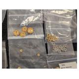 Bead Caps & Finishing Beads - 31 Packs Gold-Tone Jewelry Findings
