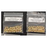 Bead Caps & Finishing Beads - 31 Packs Gold-Tone Jewelry Findings