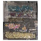 Swarovski Crystal Beads & Faceted Glass Beads - 35 Packs, Mixed Colors