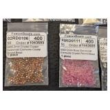 Swarovski Crystal Beads & Faceted Glass Beads - 35 Packs, Mixed Colors