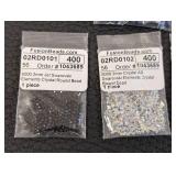 Swarovski Crystal Beads & Faceted Glass Beads - 35 Packs, Mixed Colors