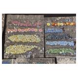 Swarovski Crystal Beads & Faceted Glass Beads - 35 Packs, Mixed Colors