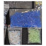 Swarovski Crystal Beads & Faceted Glass Beads - 35 Packs, Mixed Colors