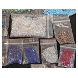 Swarovski Crystal Beads & Faceted Glass Beads - 35 Packs, Mixed Colors