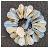 Czech Glass Dagger Bead Strands - Lot of 19