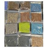 Seed Beads Assorted Colors - 40 Packs for Jewelry & Craft Projects