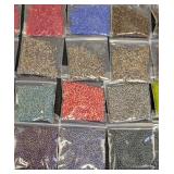 Seed Beads Assorted Colors - 40 Packs for Jewelry & Craft Projects