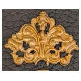 Brass Decorative Finishing Pieces - 6-Pack, Ornate Floral & Figural Embellishments