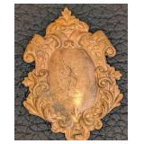 Brass Decorative Finishing Pieces - 6-Pack, Ornate Floral & Figural Embellishments