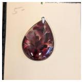 Nine Enameled Pendants - Assorted Shapes & Colors