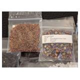 Miyuki Glass Bead Cube Beads - 4mm Cube Beads, Assorted Colors - 16 Packs