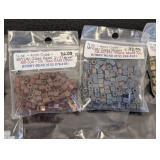 Miyuki Glass Bead Cube Beads - 4mm Cube Beads, Assorted Colors - 16 Packs