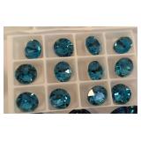 Swarovski SC6850 Sapphire 18x13 mm Oval Crystal Stone - Swarovski Elements