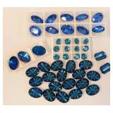 Swarovski SC6850 Sapphire 18x13 mm Oval Crystal Stone - Swarovski Elements