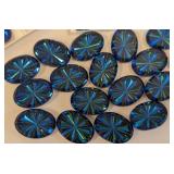 Swarovski SC6850 Sapphire 18x13 mm Oval Crystal Stone - Swarovski Elements