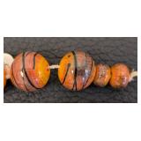 Lampwork & Art Glass Bead Strands - Mixed Glass Bead Collection for Jewelry