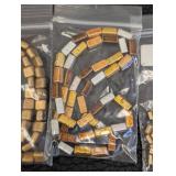 Czech Glass Pillow Beads - Assorted Colors - 18 Packs