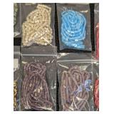 Czech Glass Pillow Beads - Assorted Colors - 18 Packs
