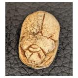 Scarab Pendants - Ceramic, Glazed - Set of 4