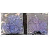 Flower & Leaf Bead Packs - Floral Craft Beads, 40 Packs