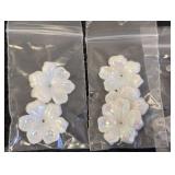 Flower & Leaf Bead Packs - Floral Craft Beads, 40 Packs