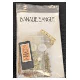 Bead Kit Lot: Peacock Feather Necklace, Trillium Spiral, Crystal Keeper, Banaue Bangle (Lot of 4)