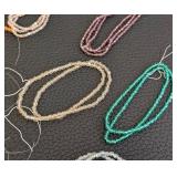 Czech Glass Bead Strands - 40+ Strands, Assorted Colors
