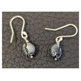 Two Matching Dichroic Glass Necklace & Earring Sets + Rainbow Bar Pendant Necklace