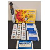 Staedtler Mastercarve Artist Carving Block 3-Pack - Cray-Pas Junior Artist Oil Pastels 50 Colors - Metallic Rub-Ons - Calligraphy Nibs Cylinder