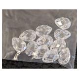 Crystal Beads - Assorted Drilled & Loose Crystals (12 Packs)