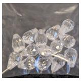 Crystal Beads - Assorted Drilled & Loose Crystals (12 Packs)