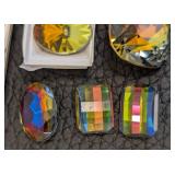 Swarovski Crystal Cabochons - Assorted Colors, 3/4 in Diameter