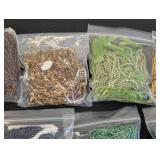 Czech Glass Seed Bead Strands - 22 Packs, Assorted Colors