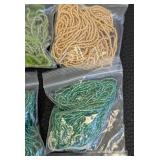 Czech Glass Seed Bead Strands - 22 Packs, Assorted Colors