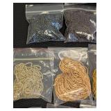 Czech Glass Seed Bead Strands - 22 Packs, Assorted Colors