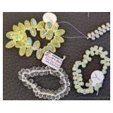 18 Czech Glass Teardrop Bead Strands - 4x6mm