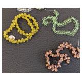 18 Czech Glass Teardrop Bead Strands - 4x6mm