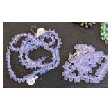 18 Czech Glass Teardrop Bead Strands - 4x6mm