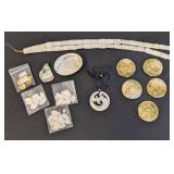 Mother of Pearl Shell Bead Assortment with Pendants