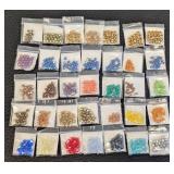 Faceted Czech Glass Beads - 35 Packs Assorted Colors