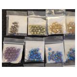 Faceted Czech Glass Beads - 35 Packs Assorted Colors