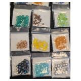 Faceted Czech Glass Beads - 35 Packs Assorted Colors