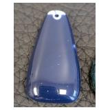 Dichroic Art Glass Pendants - 4-Piece Set