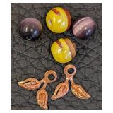 Lampwork Beads - Art Glass, Mixed Colors & Shapes