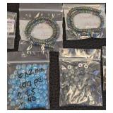 Rondelle Beads - 29 Packs/Strands, Iridescent Colors
