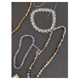 19 Czech Glass Bead Strands - Faceted, Assorted Colors